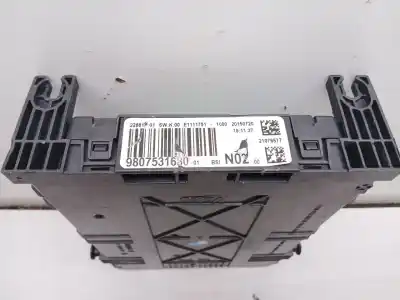 Автозапчастина б/у блок управління bsi для citroen c4 cactus 1.6 bluehdi 100 посилання на oem iam 9807531680  