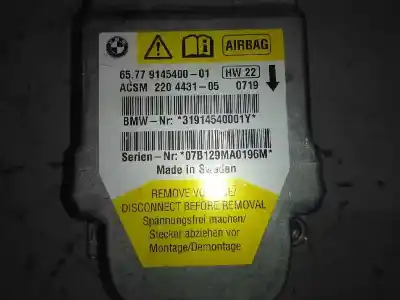 Автозапчастина б/у блок управління подушками безпеки для bmw serie 5 berlina (e60) 520d посилання на oem iam 