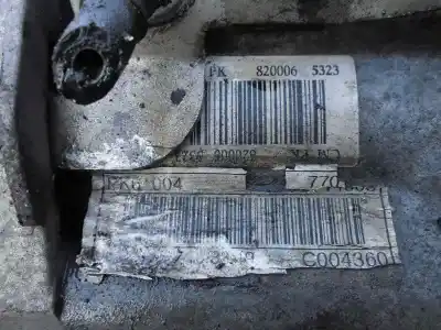 Автозапчастина б/у коробка передач для renault vel satis (bj0) expression посилання на oem iam pk6004  
