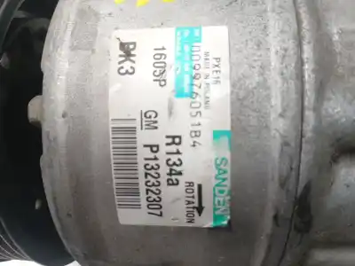 Автозапчасти б/у компрессор кондиционера воздуха за opel insignia a (g09) 2.0 cdti (68) ссылки oem iam p13232307  