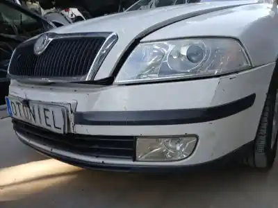 Pezzo di ricambio per auto di seconda mano paraurti anteriore per skoda octavia ii (1z3) 1.9 tdi riferimenti oem iam 1z0807221  