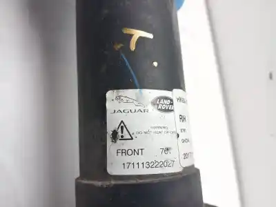 Pièce détachée automobile d'occasion amortisseur avant droit pour jaguar f-pace (x761) 2.0 td4 awd références oem iam hk8318b037mf  171113222027