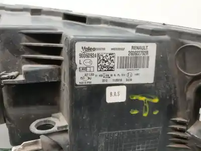 Автозапчастина б/у ліва фара для renault megane iv fastback (b9a/m/n_) 1.3 tce 140 (b9nb) посилання на oem iam 260602792r  