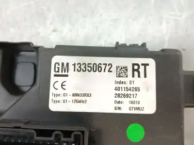 Second-hand car spare part bsi control unit for opel corsa d (s07) 1.4 (l08, l68) oem iam references 13350672  