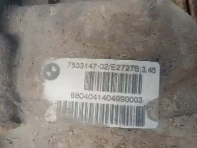 Second-hand car spare part rear differential for bmw 3 touring (e46) 318 i oem iam references 753314702 3.45 7533147