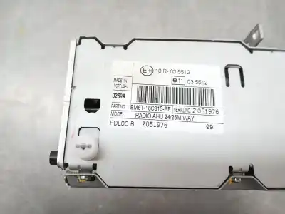 Second-hand car spare part audio system / radio cd for ford b-max (jk) 1.0 ecoboost oem iam references bm5t18c815pe  