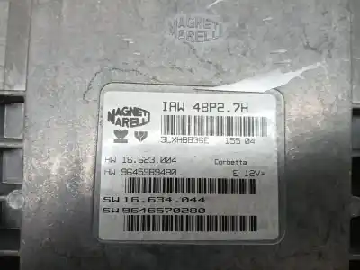 Peça sobressalente para automóvel em segunda mão centralina de motor uce por citroen c2 (jm_) 1.1 referências oem iam 9646570280  