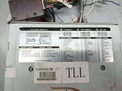 Peça sobressalente para automóvel em segunda mão sistema de áudio / rádio cd por audi a4 b6 (8e2) 2.0 referências oem iam 51895009340  