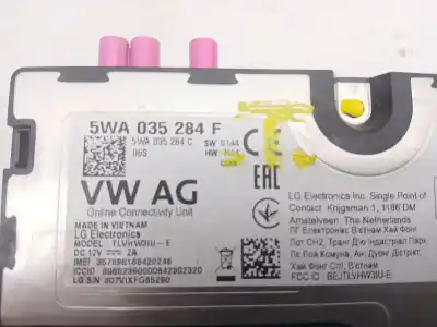 Second-hand car spare part electronic module for cupra formentor (km7) 1.4 e-hybrid oem iam references 5wa035284f  