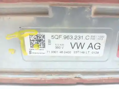 Second-hand car spare part electronic module for cupra formentor (km7) 1.4 e-hybrid oem iam references 5qf963231c  