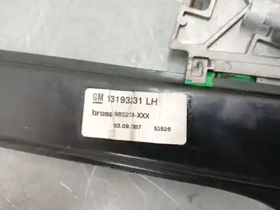 Автозапчасти б/у регулятор стекла переднего левого за opel astra h twintop (a04) 1.9 cdti (l67) ссылки oem iam 13193231  