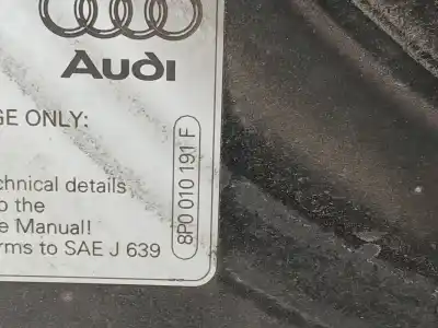 Peça sobressalente para automóvel em segunda mão capot por audi a3 (8p1) 1.9 tdi referências oem iam 8p0823029b  