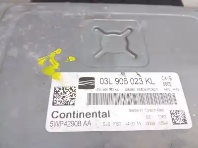 Second-hand car spare part ecu engine control for seat leon (1p1) 1.6 tdi oem iam references 03l906023kl  5wp42908aa