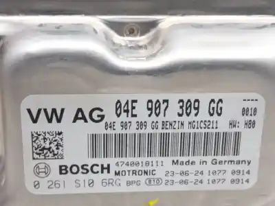Second-hand car spare part ecu engine control for cupra formentor (km7) 1.4 e-hybrid oem iam references 04e907309gg  0261s106rg