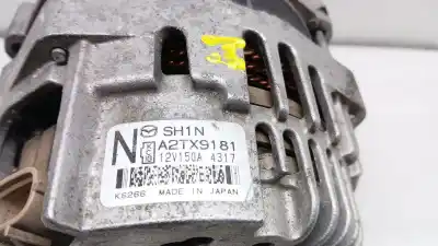 Автозапчастина б/у генератор для mazda 6 ranchera familiar (gj, gl) 2.2 d посилання на oem iam a2tx9181 a002tx9181 dra1476