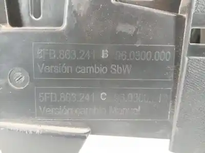 Peça sobressalente para automóvel em segunda mão apoio de braço consola central por seat leon (kl1) 2.0 tdi referências oem iam 5fb863241b  5fb863241c
