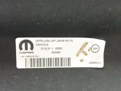 Second-hand car spare part parcel shelf for jeep avenger (j2) oem iam references 7357910120  