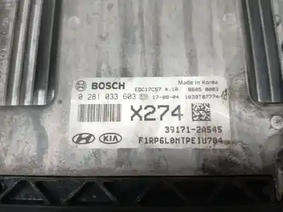 Second-hand car spare part ecu engine control for kia carens iv 1.7 crdi oem iam references 0281033603  