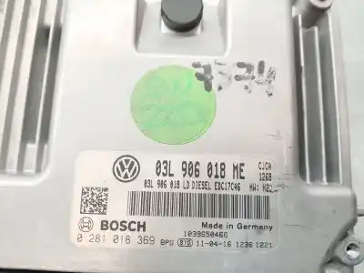 Second-hand car spare part ecu engine control for seat exeo (3r2) 2.0 tdi oem iam references 03l906018me  0281018369