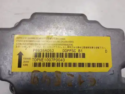 Second-hand car spare part airbag kit for mitsubishi outlander (cw0) 2.0 di-d cat oem iam references p8635a053  