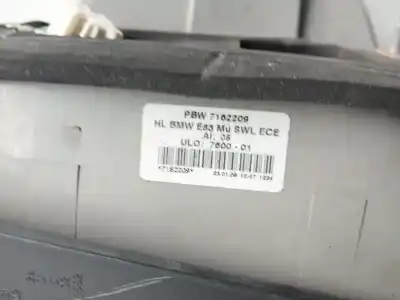 Second-hand car spare part left tailgate light for bmw x3 (e83) xdrive 20 d oem iam references pwb7162209  