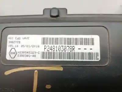 Peça sobressalente para automóvel em segunda mão quadrante por renault kangoo profesional referências oem iam p248103078r  