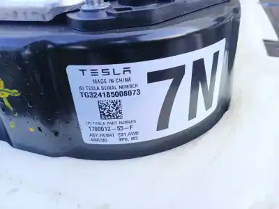 Автозапчастина б/у аккумулятор для tesla model 3 (5yj3) ev awd посилання на oem iam 170001255f tg324185008073 1700012