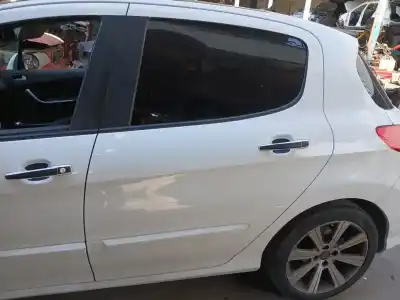 Peça sobressalente para automóvel em segunda mão porta do automóvel traseira esquerda por peugeot 308 i (4a_, 4c_) 1.6 hdi referências oem iam 9006r7