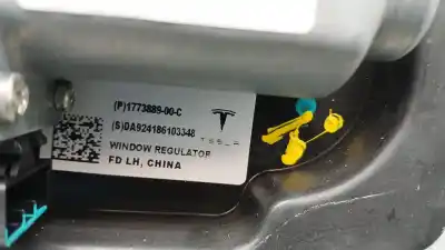 Second-hand car spare part driver left window regulator for tesla model 3 (5yj3) ev awd oem iam references 1a002173a  177388900c