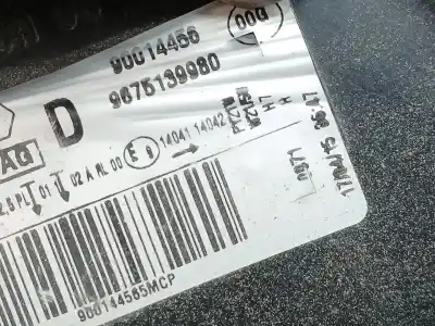Second-hand car spare part right headlight for citroen c-elysee (dd_) 1.6 vti 115 (ddnfp0, ddnfp6, ddnfp9) oem iam references 9675139980  