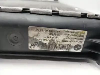 Second-hand car spare part water radiator for bmw 3 touring (e91) 320 d oem iam references 850907903 5477763 4928375
