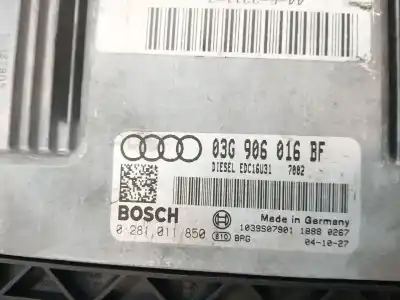 Second-hand car spare part ecu engine control for audi a6 c6 (4f2) 2.0 tdi oem iam references 03g906016bf  