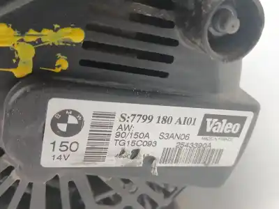 Peça sobressalente para automóvel em segunda mão alternador por bmw 3 (e90) 318 d referências oem iam 7799180ai01 2543390a tg15c093