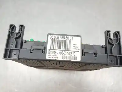 Second-hand car spare part bsi control unit for citroen berlingo multispace (b9) 1.6 oem iam references 966689558001  