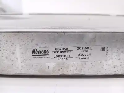 Second-hand car spare part water radiator for bmw 3 touring (e91) 325 d oem iam references 60785a  10035057