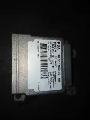 Second-hand car spare part Airbag Control Unit for PEUGEOT 207 Confort OEM IAM references 9663593380  0285010110
