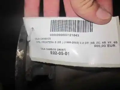 Pezzo di ricambio per auto di seconda mano riduttore per opel frontera a sport riferimenti oem iam 02110148  4x4