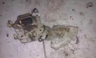 Peça sobressalente para automóvel em segunda mão fechadura da porta dianteira esquerda por nissan micra (k11) alpine (1996) referências oem iam  4 pins 