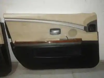 Peça sobressalente para automóvel em segunda mão conjunto estofado / cartão por bmw serie 7 (e65/e66) 750i referências oem iam   