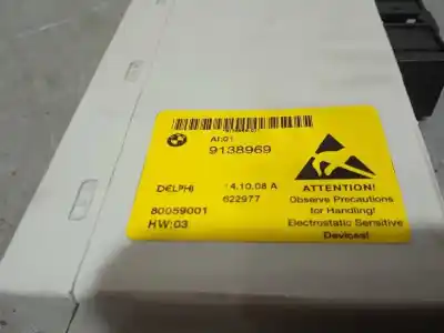 Second-hand car spare part electronic module for bmw serie 5 touring (e61) 525d oem iam references 9138969  9138969