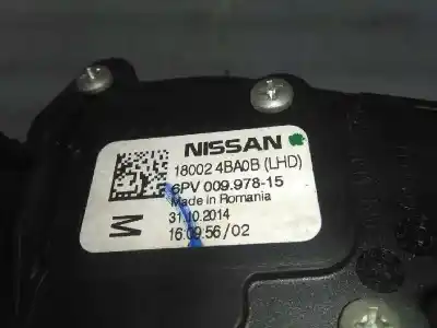 Автозапчастина б/у педальний потенціометр для nissan qashqai (j11) acenta посилання на oem iam 180024ba0b 6pv00997815 180024ba0b