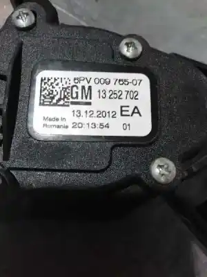 Автозапчасти б/у педальный потенциометр за opel astra j lim. excellence ссылки oem iam 13252702  