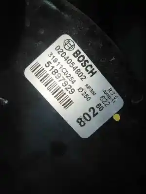 Second-hand car spare part brake servo for fiat doblo cargo 1.3 16v jtd cat oem iam references 51897929  
