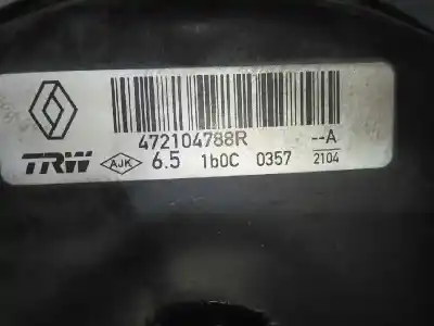 Peça sobressalente para automóvel em segunda mão servo freio por renault clio iv dynamique referências oem iam 472104788r  