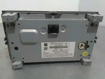 Автозапчастина б/у багатофункційний дисплей для seat leon (5f1) 1.2 tsi посилання на oem iam 5f0919603a  5f0919603a
