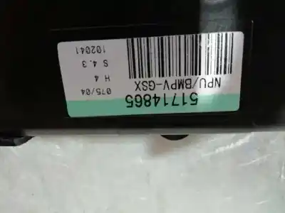 Second-hand car spare part comfort module for fiat idea (135) 1.9 multijet emotion (i) oem iam references 51714865  