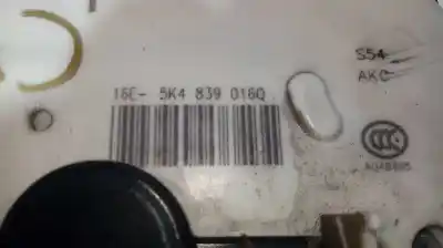 Автозапчасти б/у замок задней правой двери за seat leon (5f1) 1.2 tsi ссылки oem iam 5k4839016q 7 pins 5k4839016q