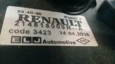 Piesă de schimb auto la mâna a doua electroventilator radiator pentru renault captur zen referințe oem iam 214818009r 2 pins 