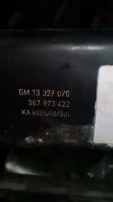 Автозапчастина б/у передня вісь для opel zafira tourer c (p12) 2.0 cdti (75) посилання на oem iam 13327070