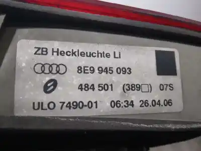 Second-hand car spare part left tailgate light for audi a4 avant (8e) 2.0 tdi oem iam references 8e9945093  
